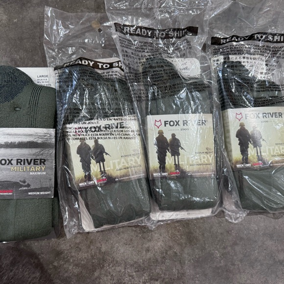 Fox River Medium Weight Men’s Socks - Size L - Picture 3 of 5